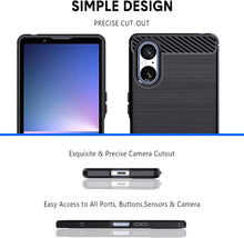 Sony Xperia 5 V Case Carbon Fibre Phone Cover
