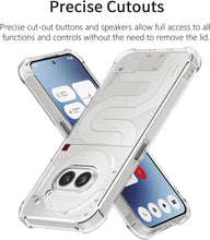 Nothing Phone 2a Case Clear Phone Cover & Screen Protector