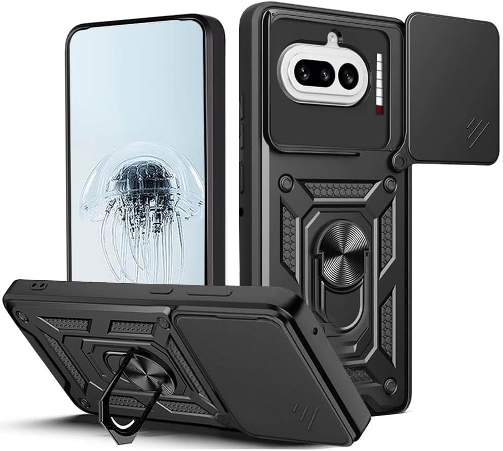 Nothing Phone (4a) Case Shockproof Ring Stand Phone Camera Lens Cover