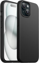 Apple iPhone 15 Plus Case Matte Soft Black Gel Phone Cover