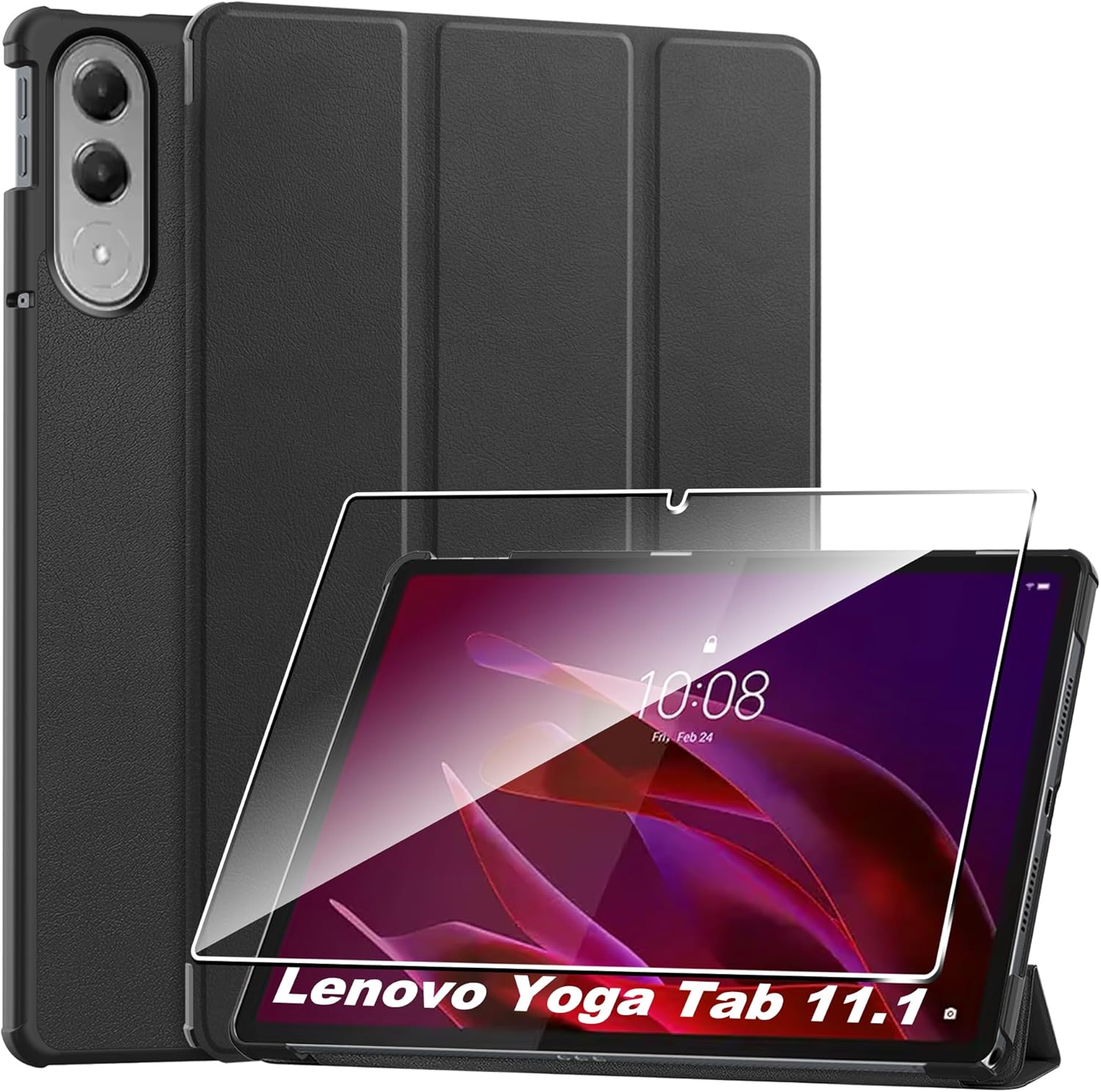 Lenovo Yoga Tab 11.1" Case Smart Book Stand Cover