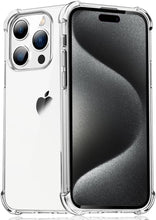 Apple iPhone 15 Pro Case Clear Silicone Shockproof Gel Phone Cover