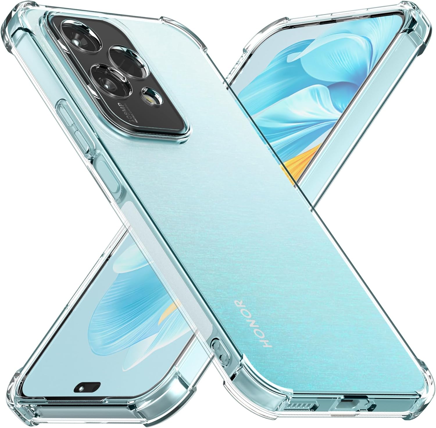 Honor 200 Lite Case Clear Phone Cover & Screen Protector