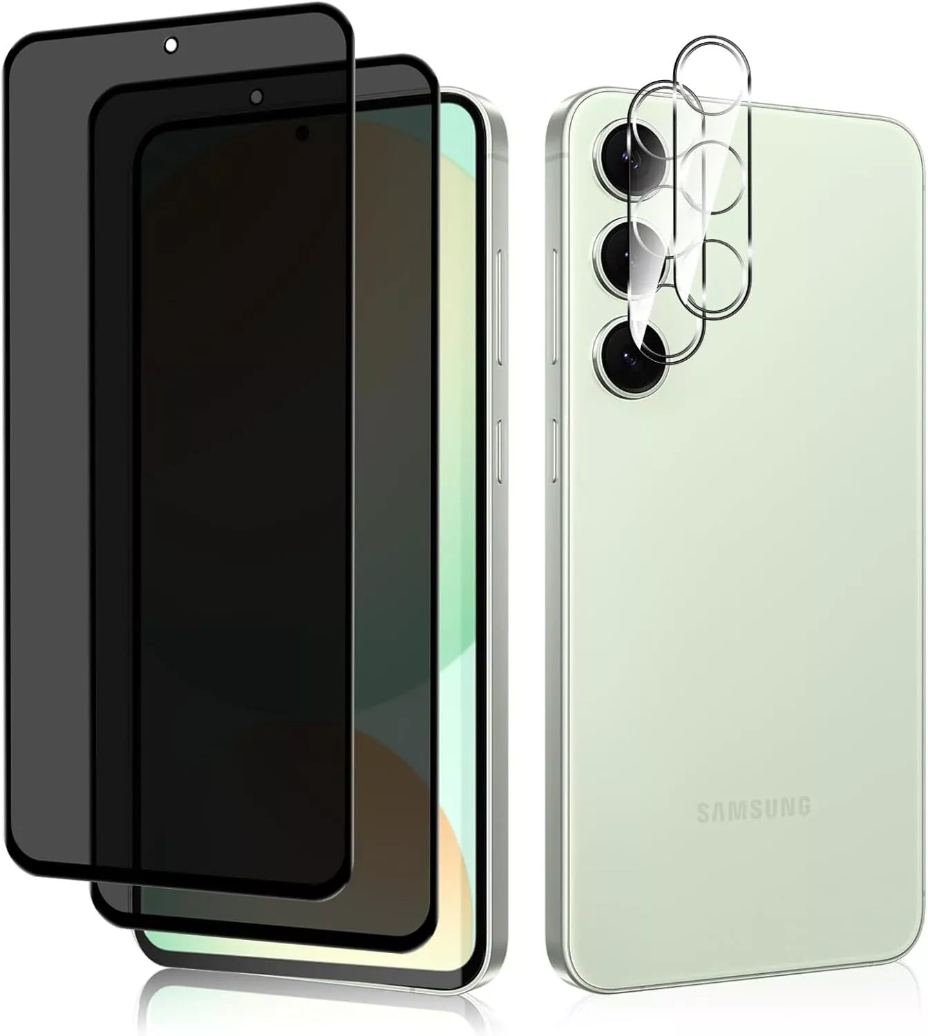 Samsung Galaxy S25 FE Screen Protector Privacy Anti-Spy + Camera