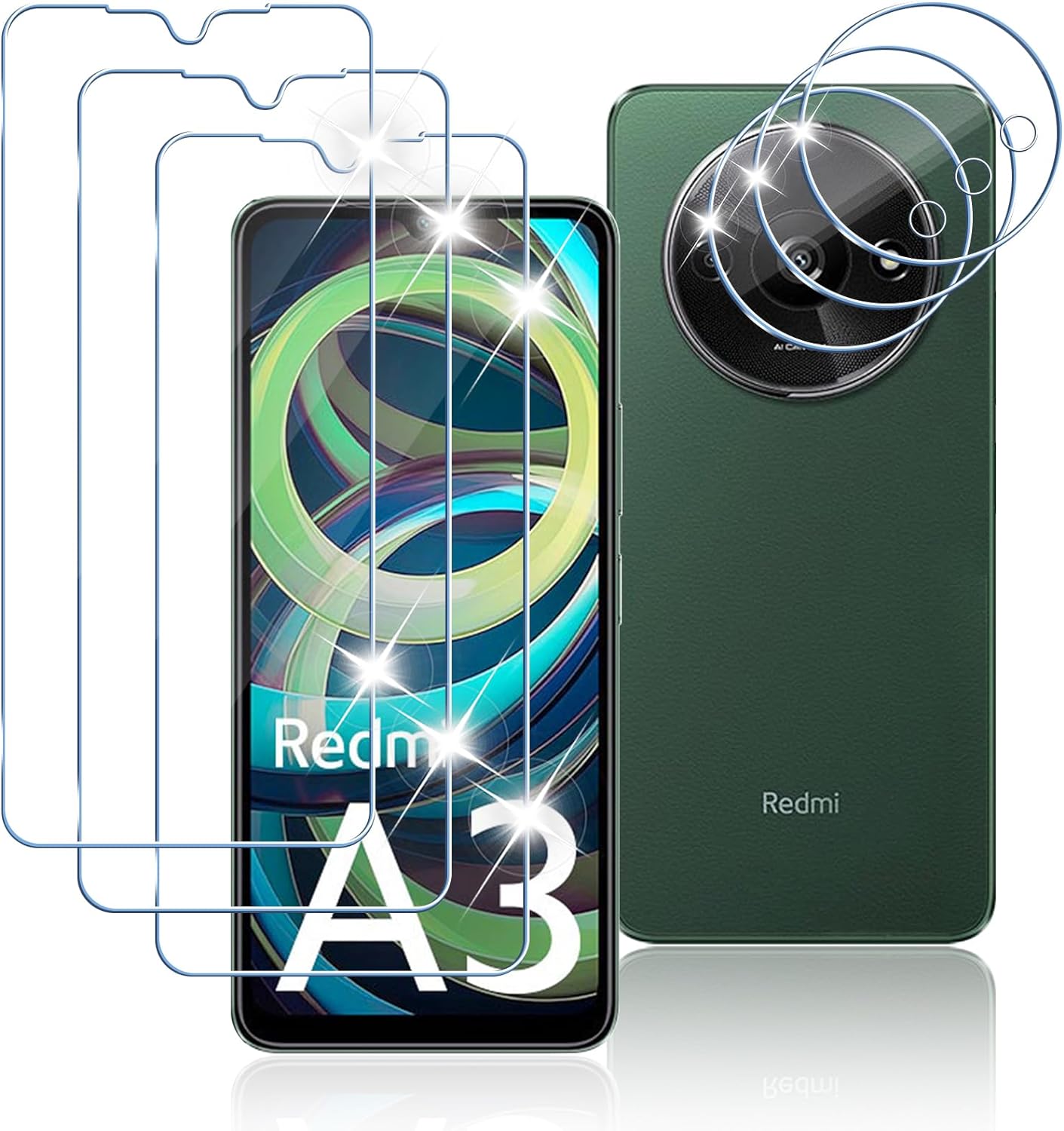 Xiaomi Redmi A3 Screen Protector & Camera lens