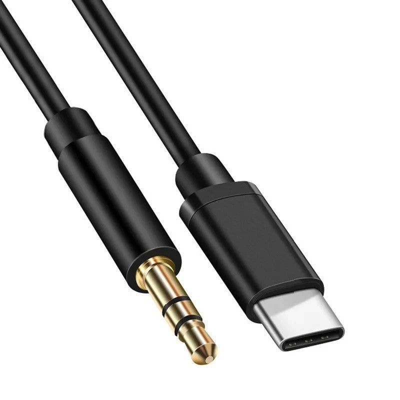 Samsung Galaxy S24 FE Aux Cable USB-C Type C to 3.5mm Car Stereo Audio Adapter Jack