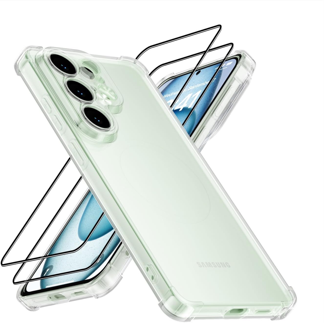 Samsung Galaxy S26 / S26 Plus /S26 Ultra Case Clear Phone Cover & Screen Protector