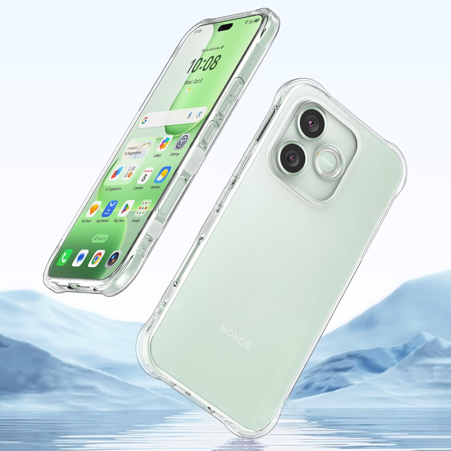 Honor 600 / Lite / Pro Case Clear Silicone Shockproof Gel Phone Cover