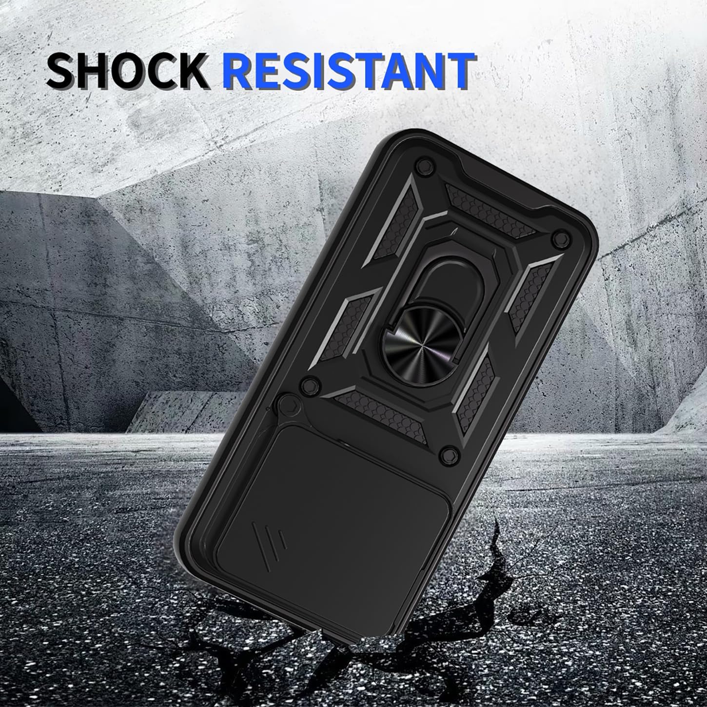 Honor 400 / 400 Pro / 400 LIte Case Shockproof Ring Stand Phone Camera Lens Cover