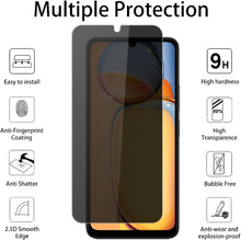 Xiaomi Redmi 13C / Poco C65 Screen Protector Privacy Anti-Spy + Camera