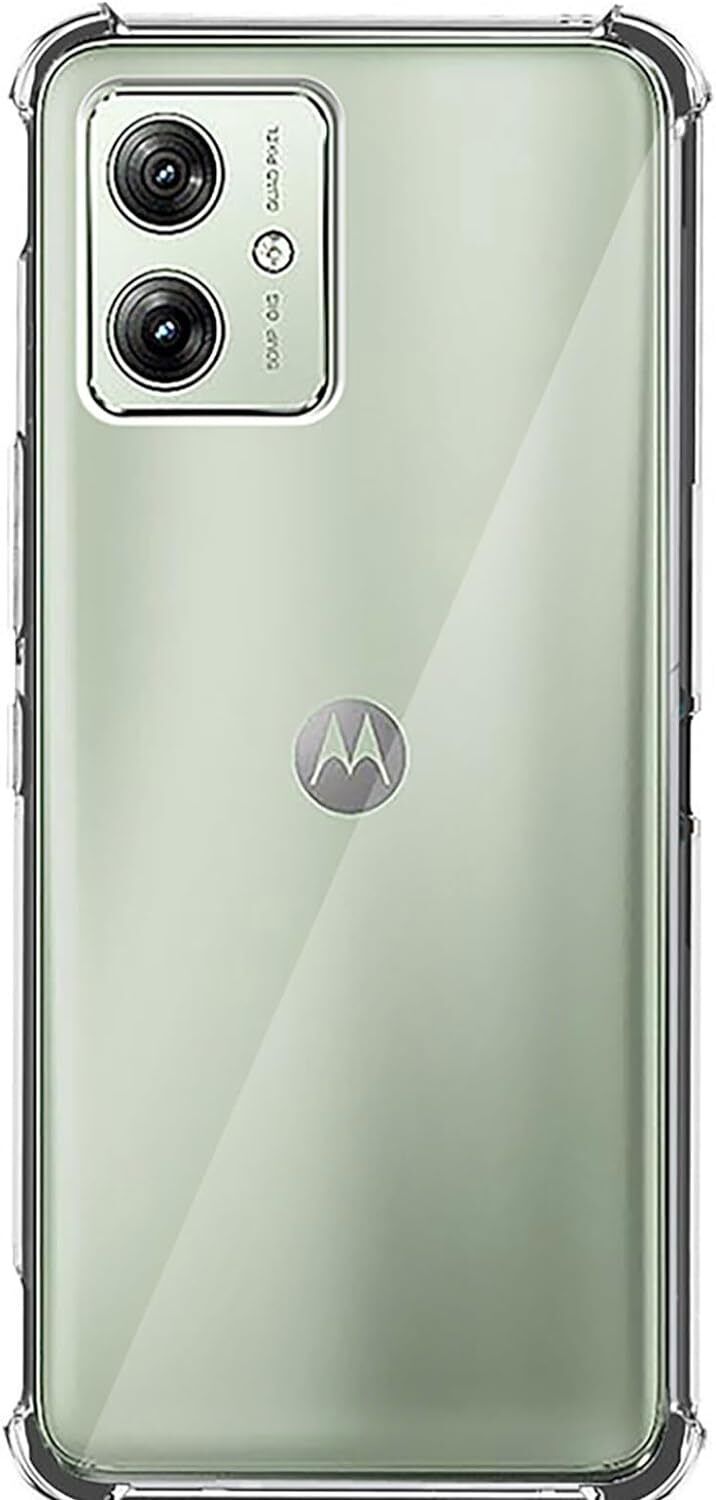 Motorola Moto G54 5G Case Clear Phone Cover & Screen Protector