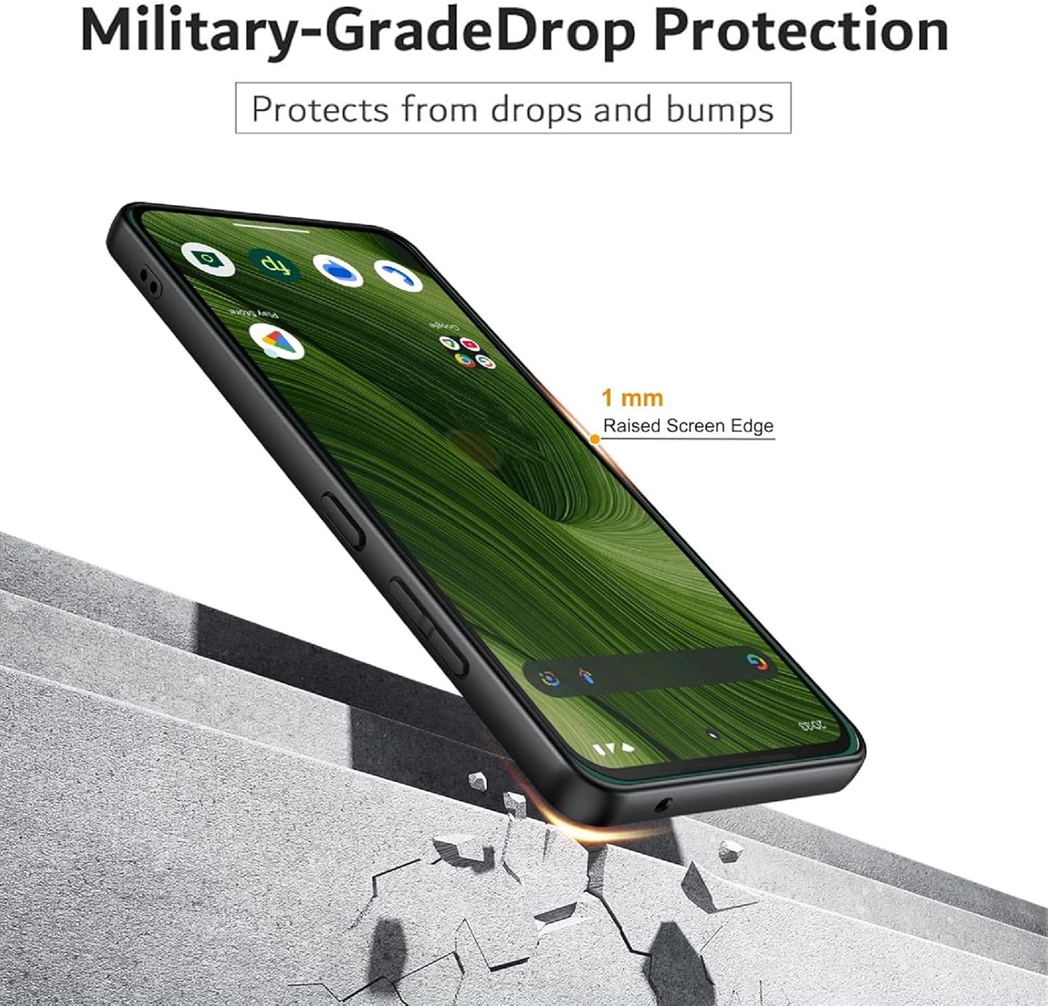 Fairphone 6 Case Matte Soft Black Gel Phone