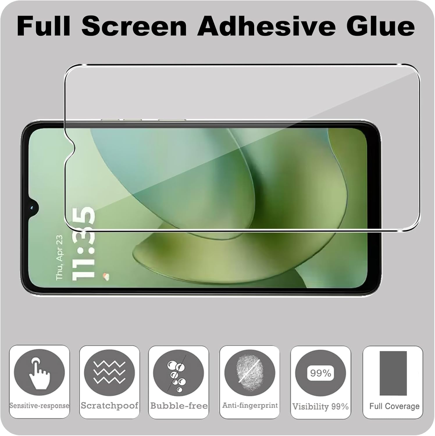 Motorola Moto G06/G06 Power Screen Protector Glass [2 Pack]