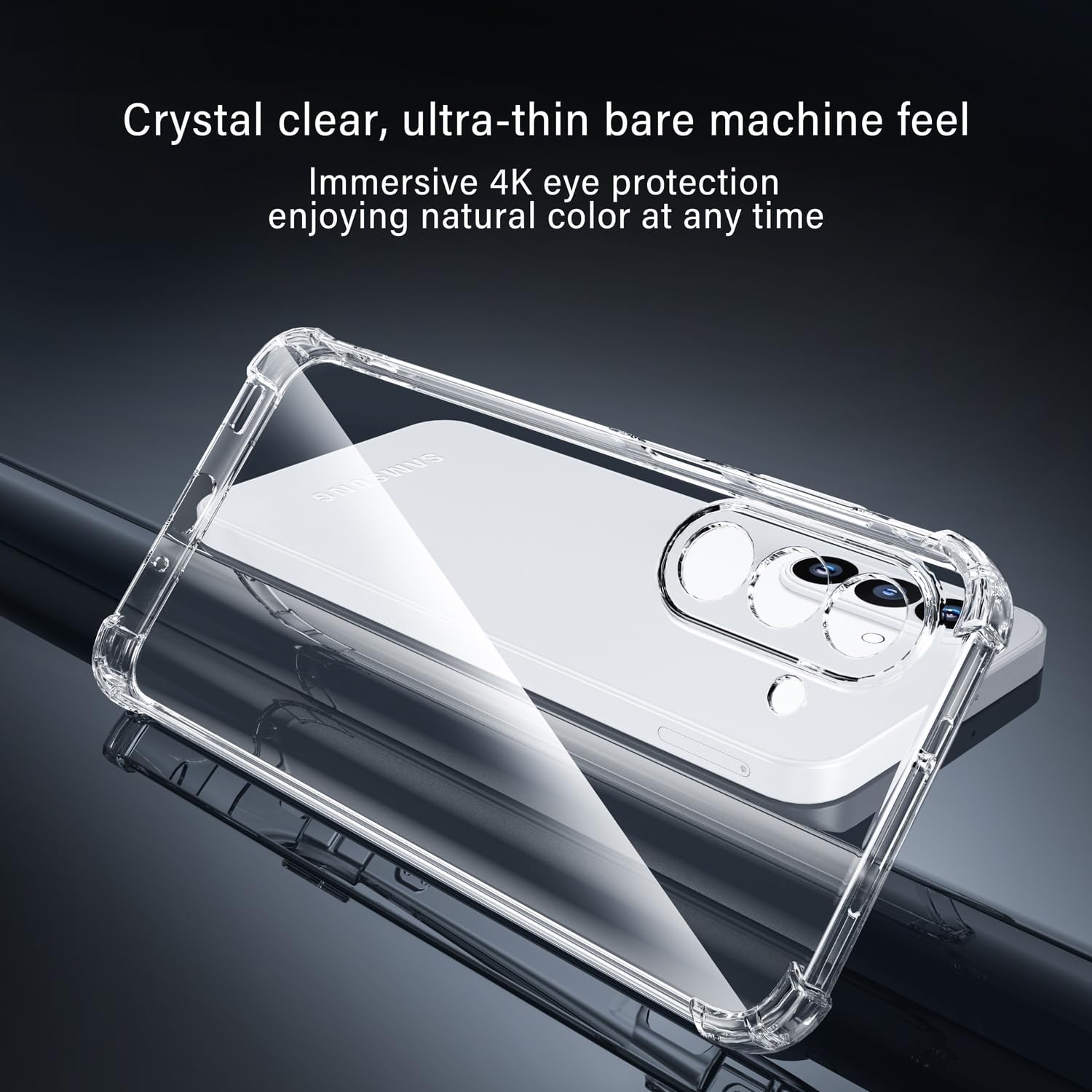 Samsung Galaxy S26 / S26 Plus /S26 Ultra Case Clear Phone Cover & Screen Protector