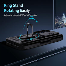 Samsung Galaxy Z Fold 6 Case Shockproof Ring Stand Phone Camera Lens Cover