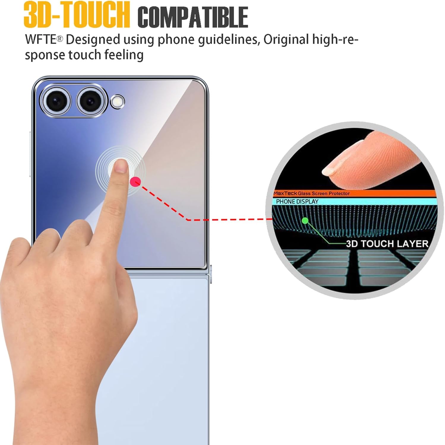 Samsung Galaxy Z Flip 7 Screen Protector Glass