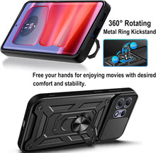 Motorola Edge 50 Neo Case Shockproof Ring Stand Phone Camera Lens Cover