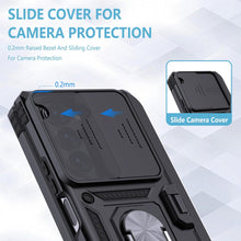 Samsung Galaxy Z Fold 6 Case Shockproof Ring Stand Phone Camera Lens Cover