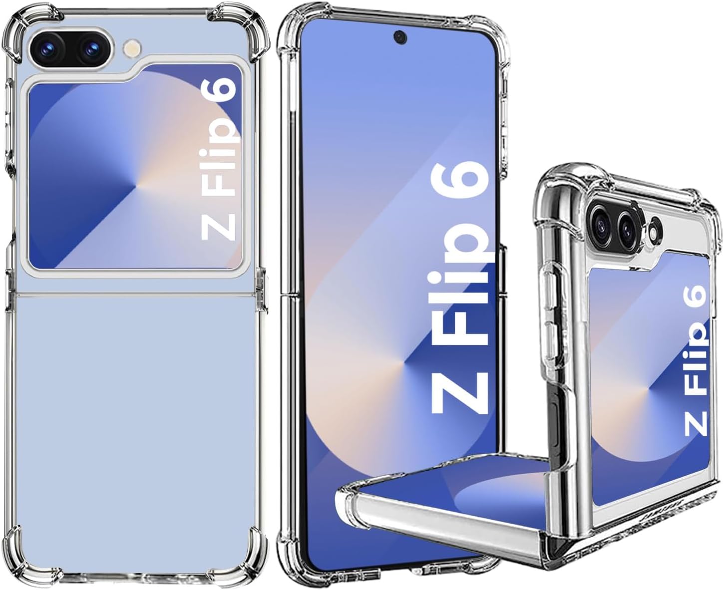 Samsung Galaxy Z Flip 6 Case Clear Phone Cover