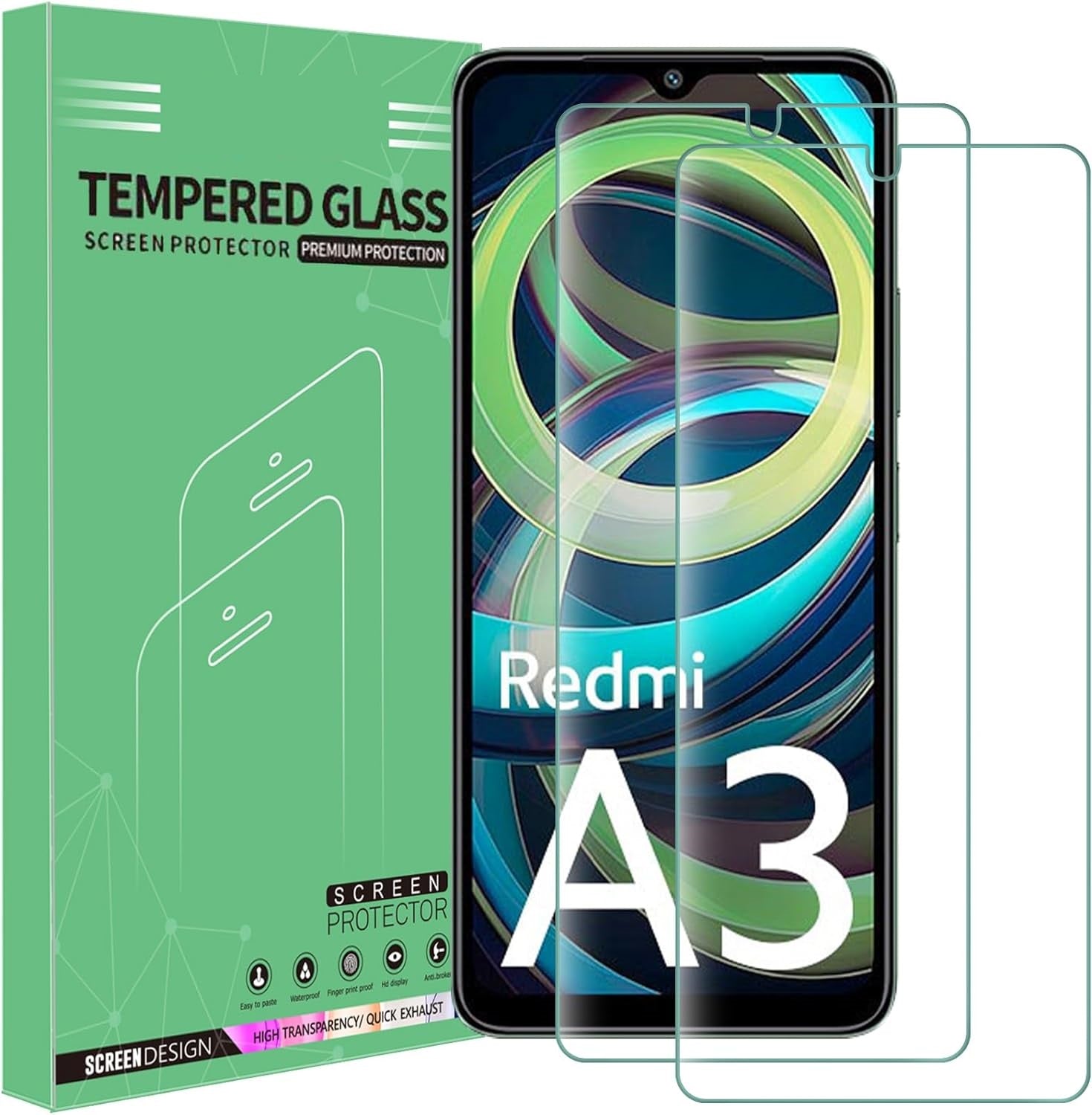 Xiaomi Redmi A3 Screen Protector Glass