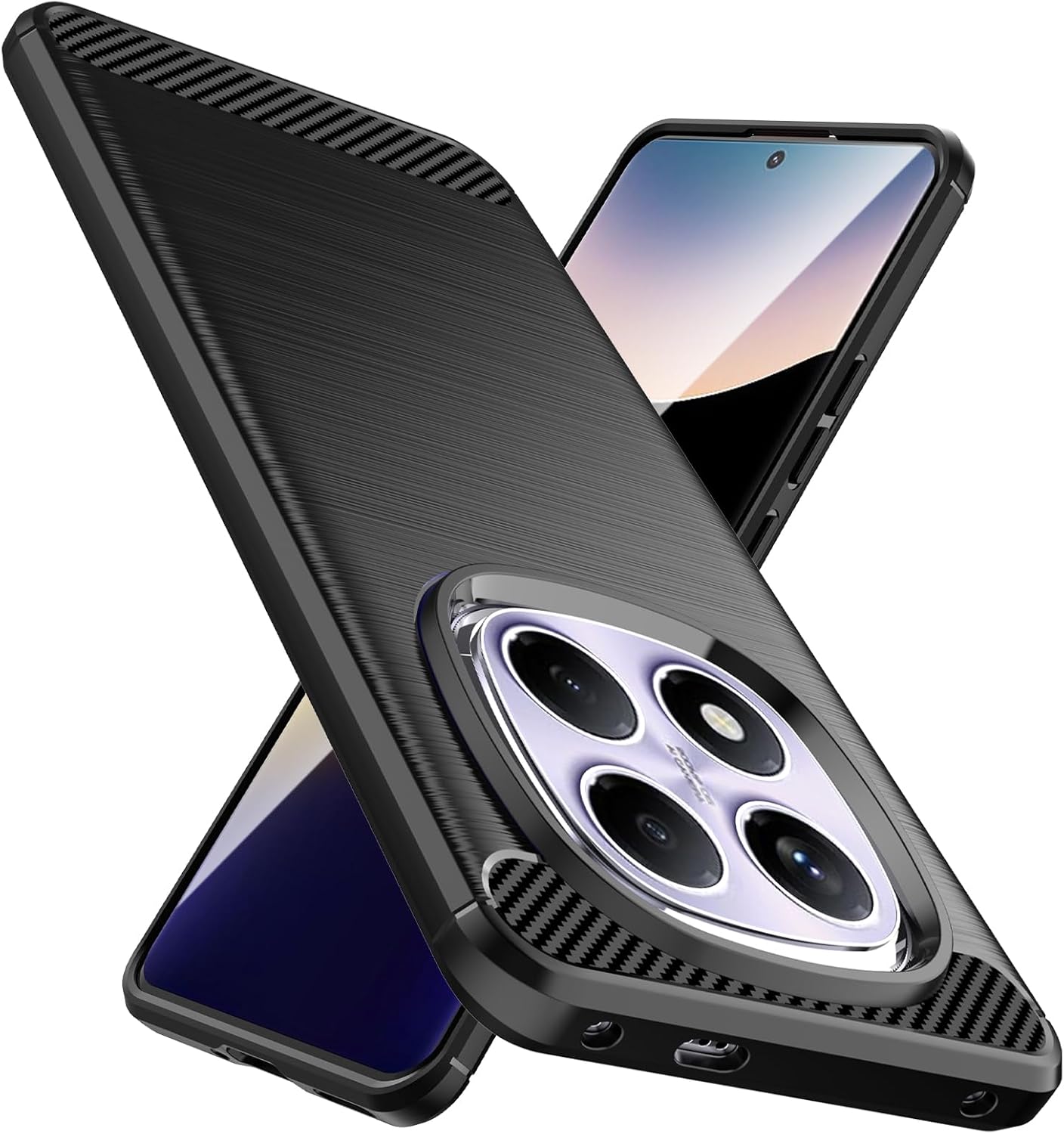 Xiaomi Redmi Note 14 Pro 4G Case Carbon Fibre Phone Cover