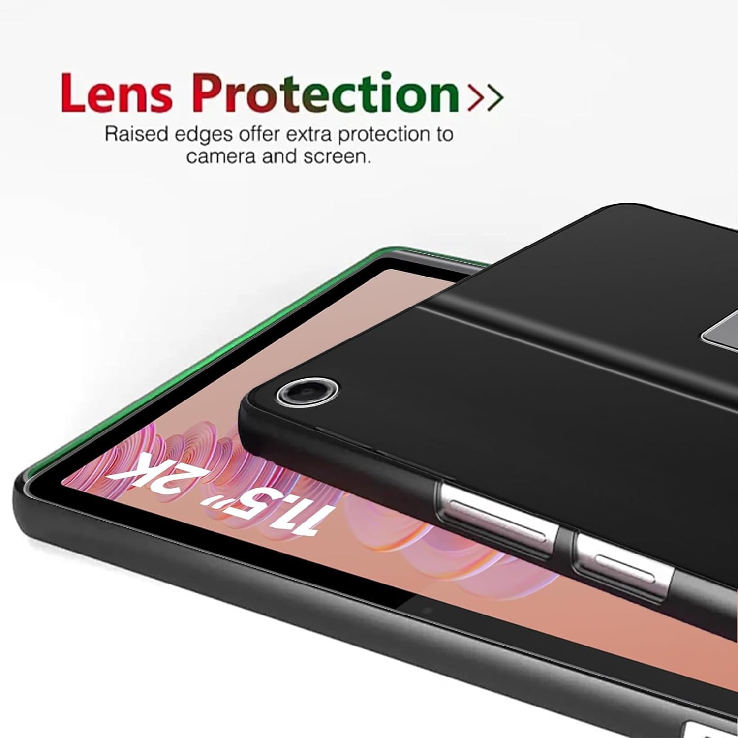 Lenovo Tab Plus Case Black Tablet Cover Gel 11.5"