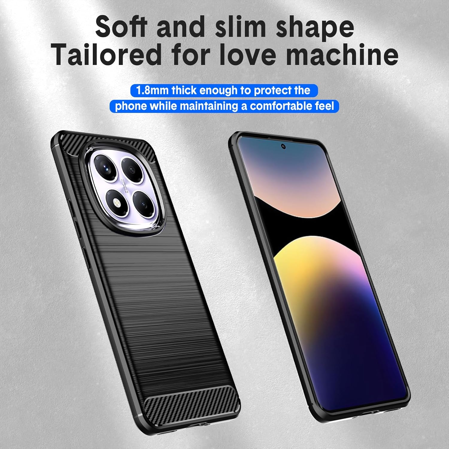 Xiaomi Redmi Note 14 Pro 4G Case Carbon Fibre Phone Cover