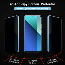 Xiaomi Redmi Note 13 Pro 4G Screen Protector Privacy Anti-Spy + Camera