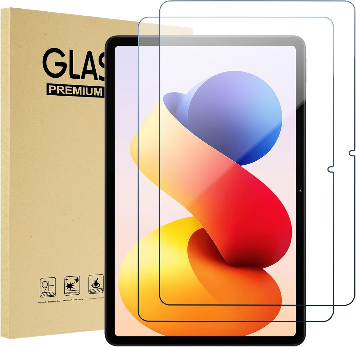 Xiaomi Redmi Pad 2 Pro Glass Screen Protector [2 Pack}