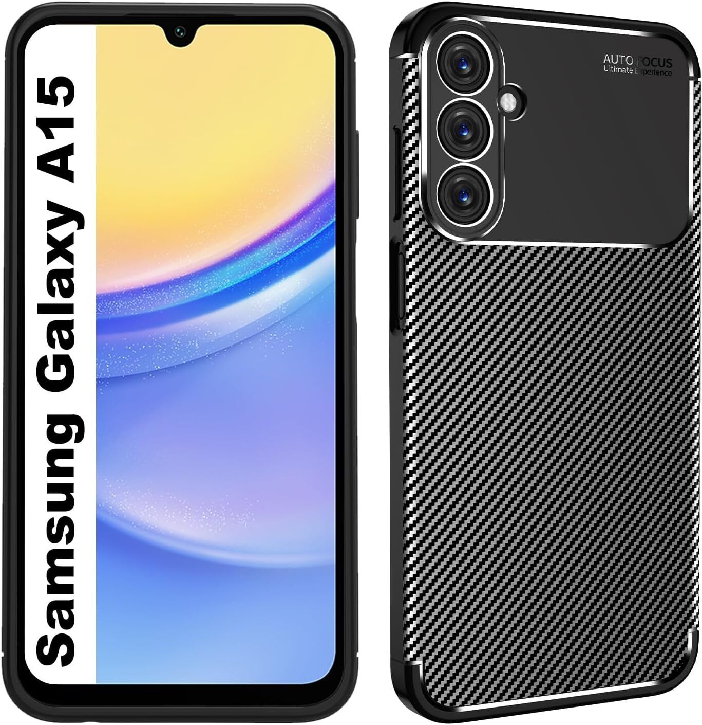 Samsung Galaxy A05 / A05S Case Carbon Fibre Phone Cover
