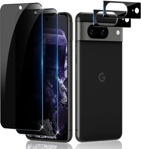 Google Pixel 8 / 8 Pro Screen Protector Privacy Anti-Spy + Camera