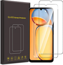 Xiaomi Redmi 13C / Poco C65 Case Carbon Fibre Phone Cover & Screen Protector