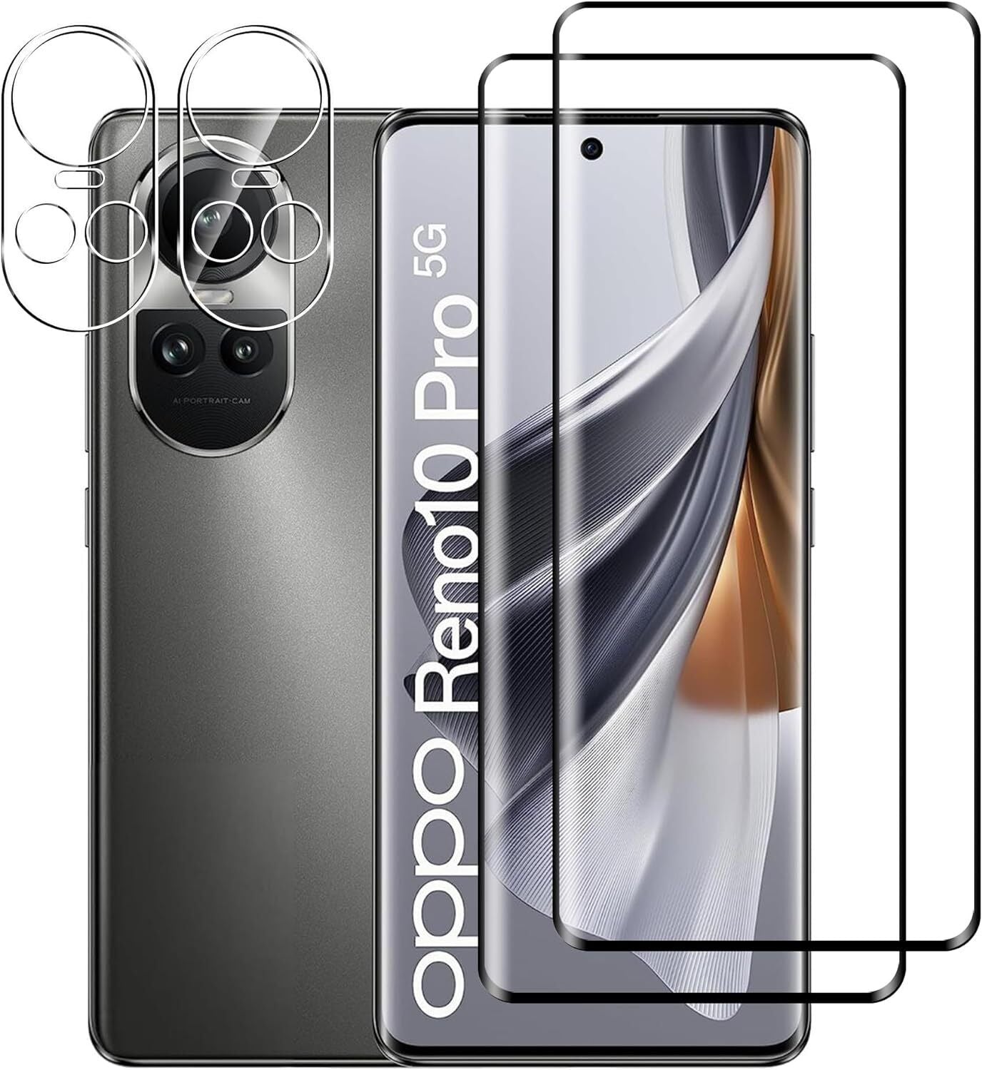 Oppo Reno 10 5G / Reno10 Pro Screen Protector & Camera lens