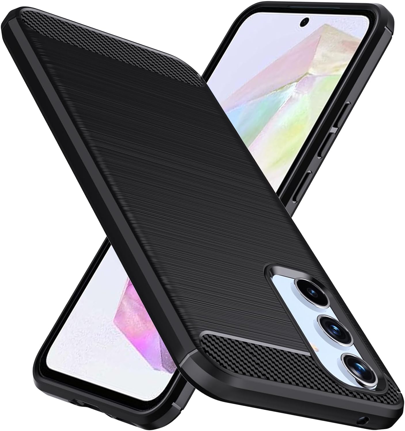 Samsung Galaxy A35 5G Case Carbon Fibre Phone Cover