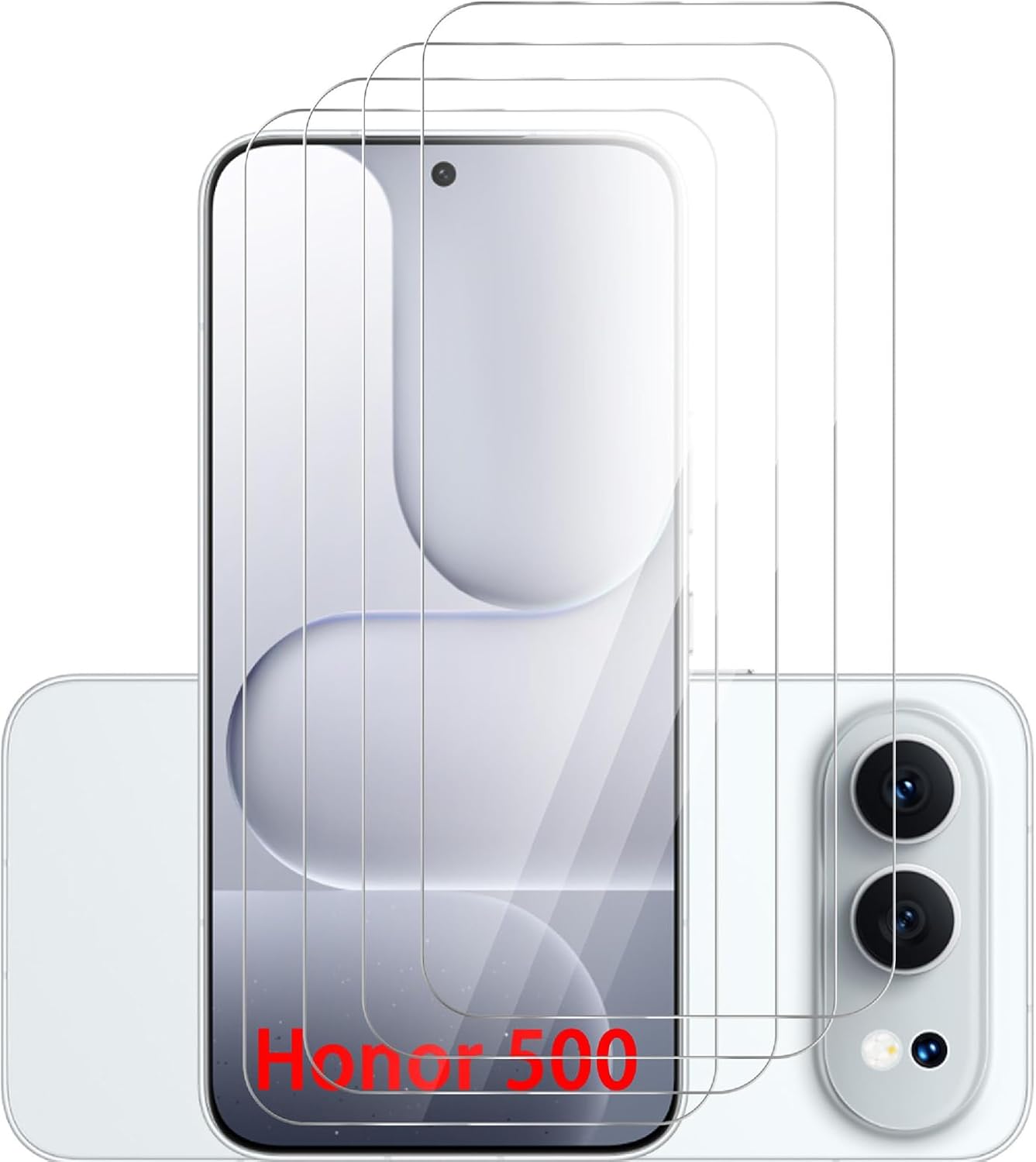 Honor 500 Screen Protector Glass [2 Pack]