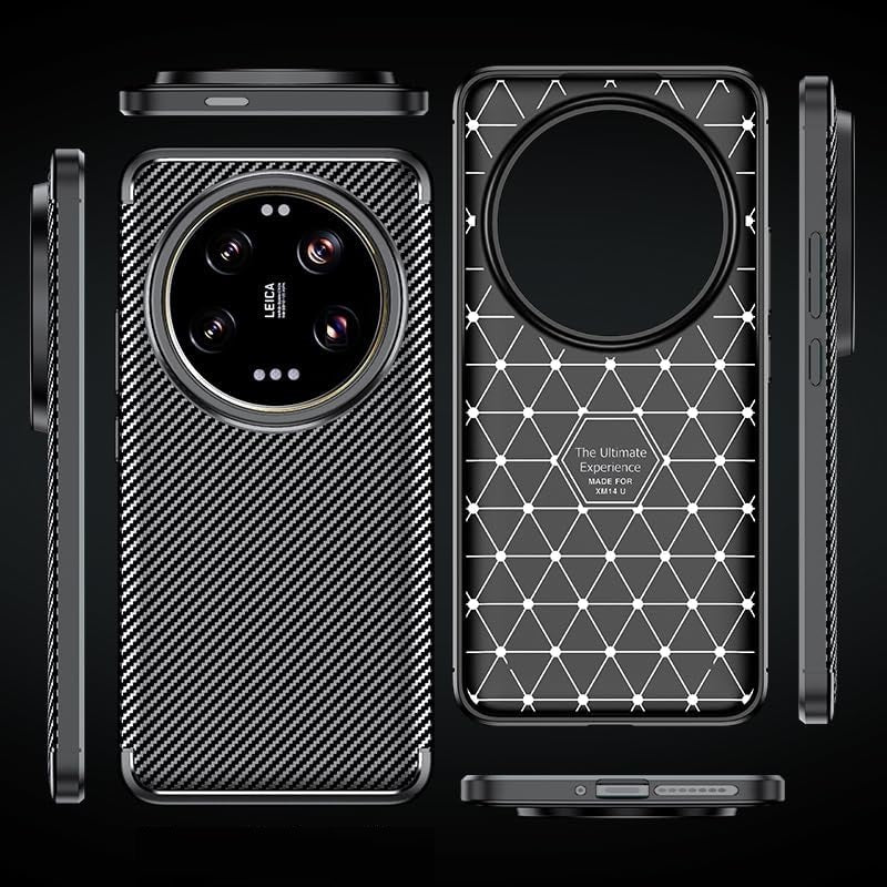 Xiaomi 14 Ultra Case Carbon Fibre Phone Cover