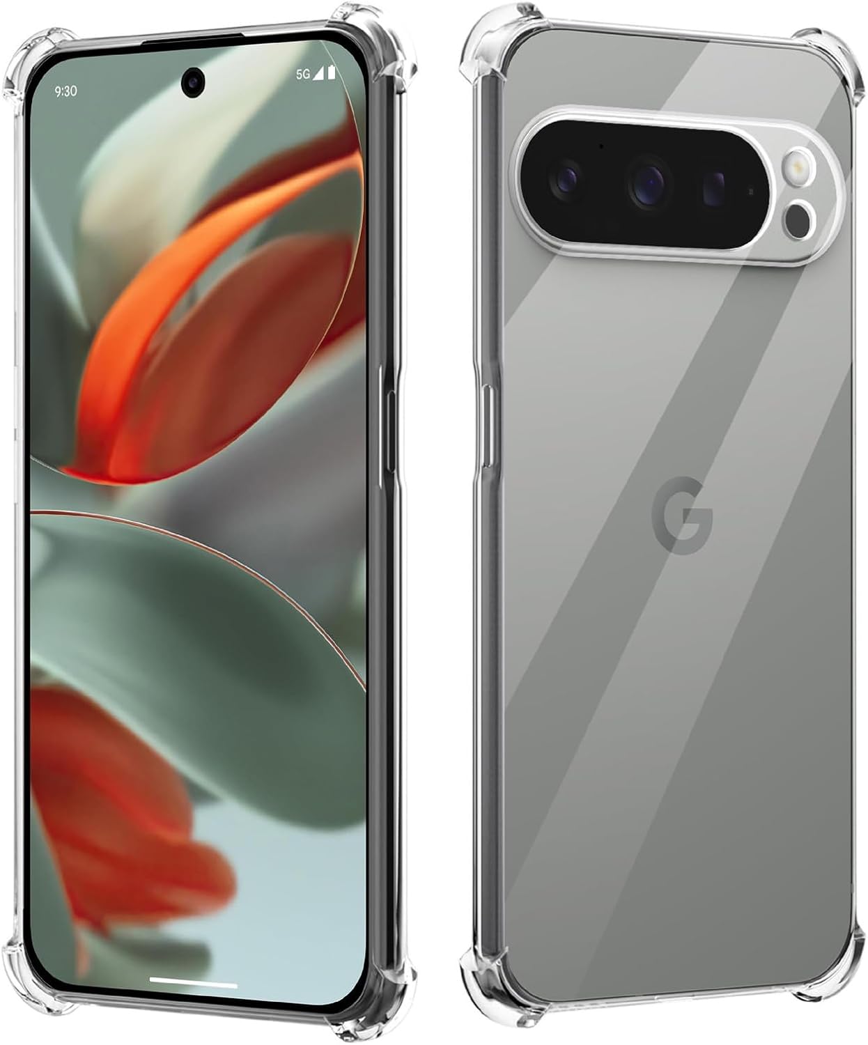 Google Pixel 10 10 Pro 10 XL Case Clear Silicone Phone Gel Cover