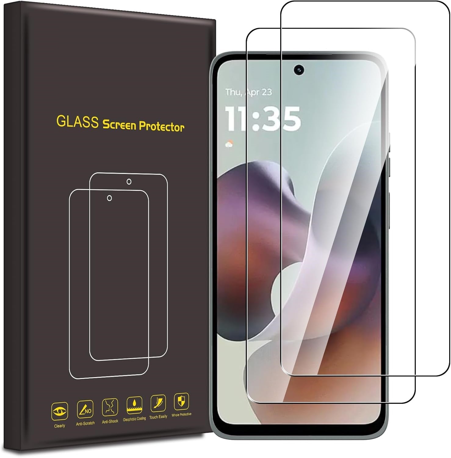 Motorola Moto G56 Screen Protector Glass [2 Pack]