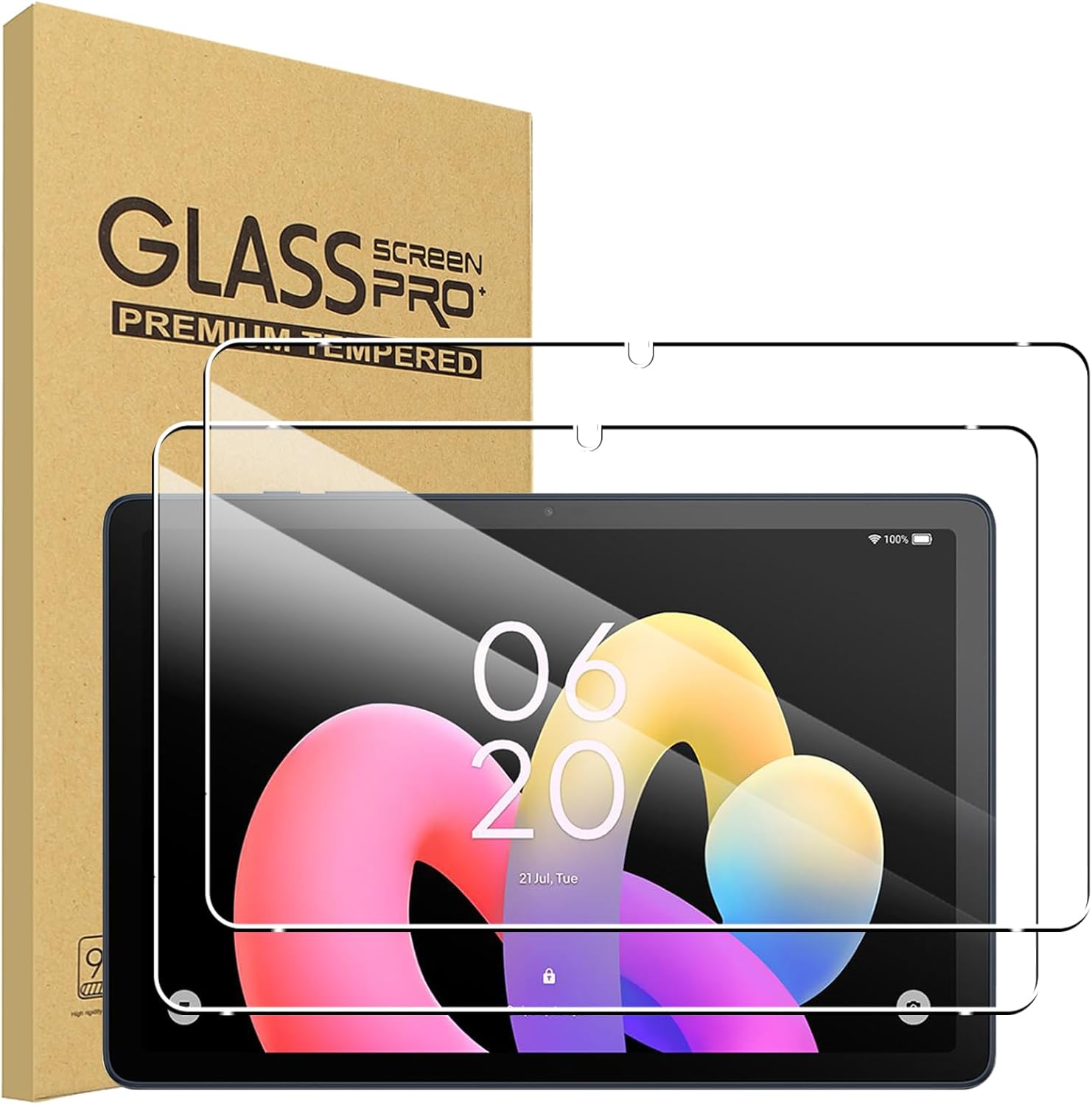 TCL TAB 10L Gen 4 10.1 Inch Glass Screen Protector [2 Pack}