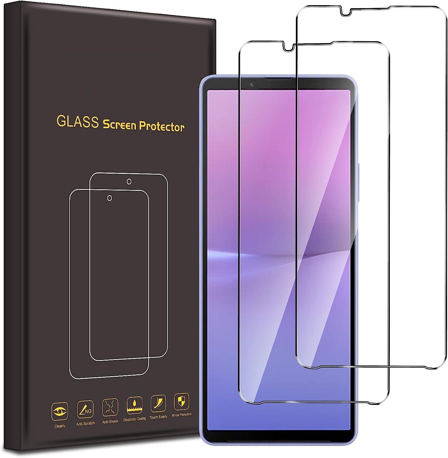 Sony Xperia 10 V Screen Protector Glass [2 Pack]