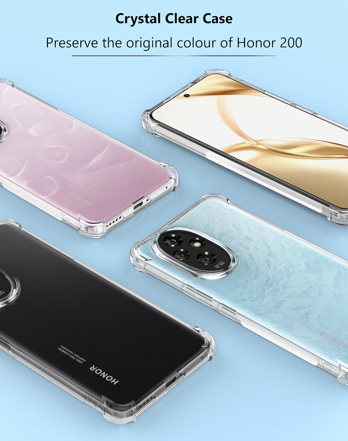 Custodia Armour Pixfab Per Honor 200 Smart | Silicone Antiurto + Vetro Temperato 9H - Foto 2