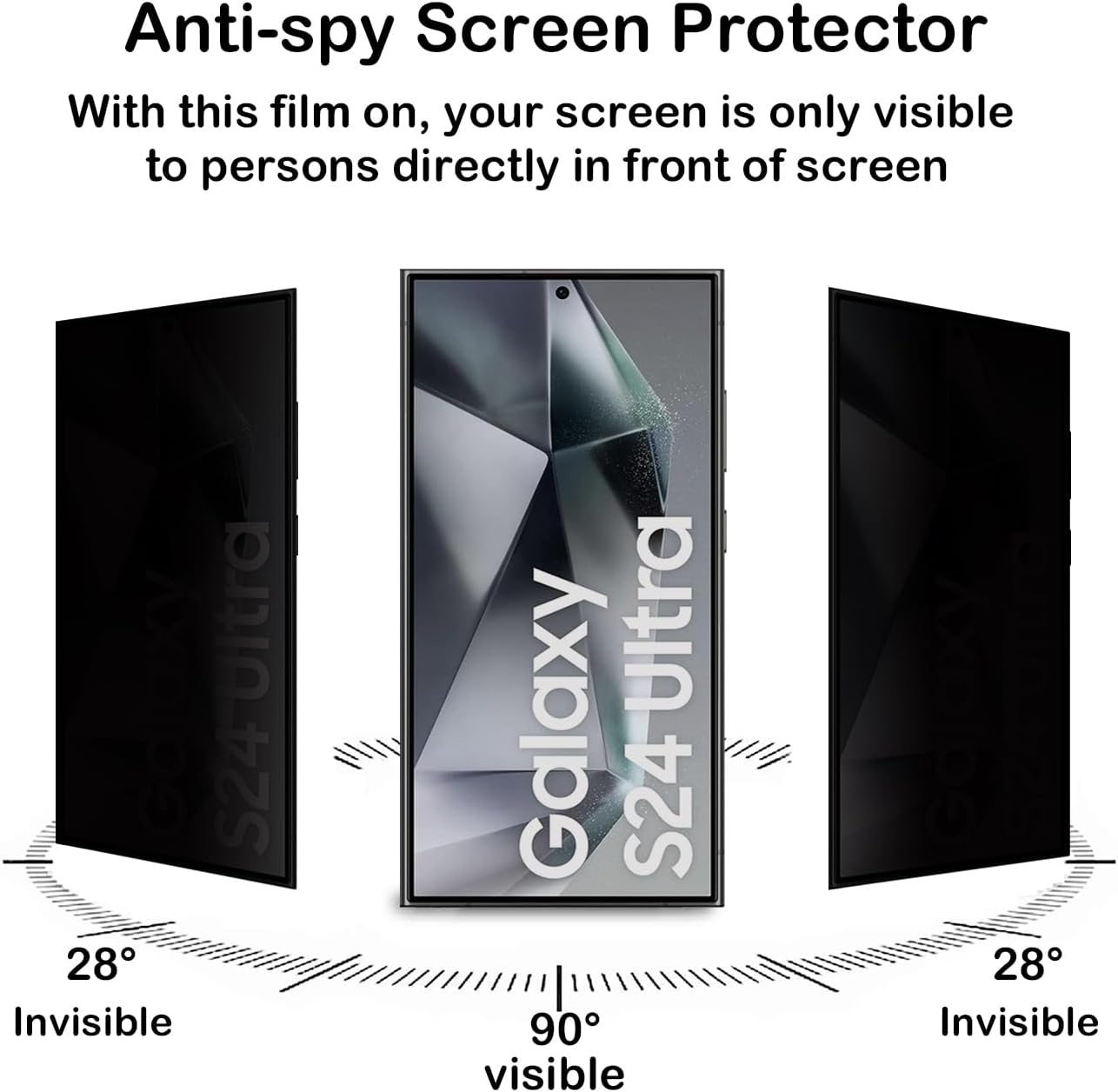 Samsung Galaxy S24 Plus Ultra Privacy Screen Protector