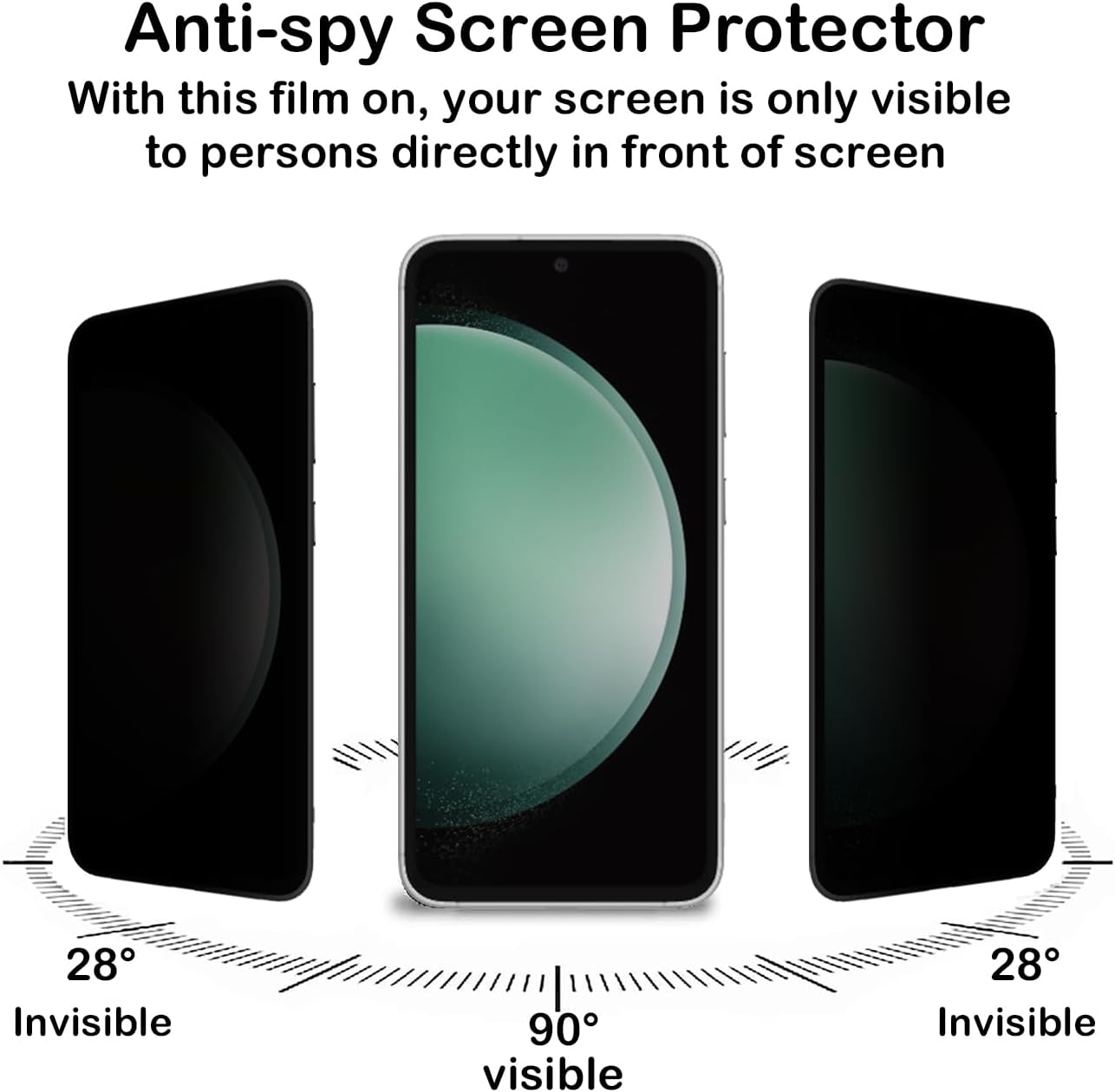 Samsung Galaxy S23 FE Screen Protector Privacy Anti-Spy
