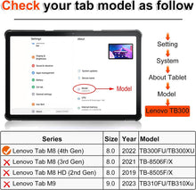 Lenovo Tab M8 4th Gen Case Smart Book Cover