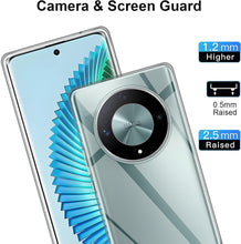 Honor Magic 6 Lite Case Clear Silicone Gel Phone Cover