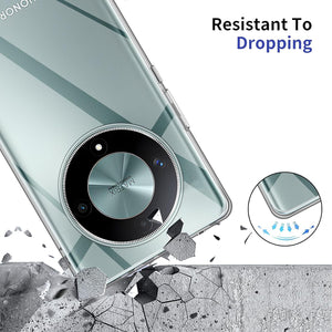 Honor Magic 6 Lite Case Clear Silicone Gel Phone Cover