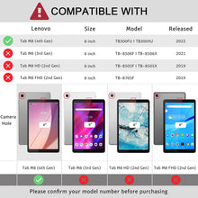 Lenovo Tab M8 4th Gen Case Smart Book Cover
