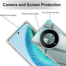 Honor Magic 6 Lite Case Clear Silicone Gel Phone Cover