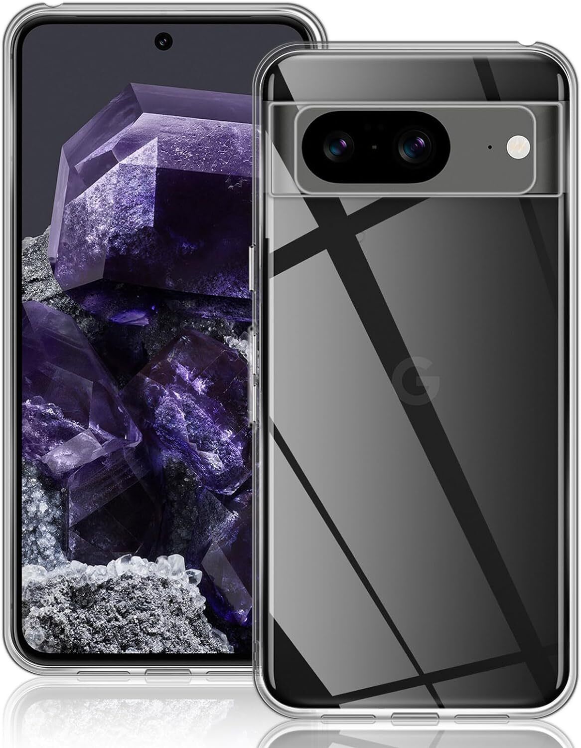Google Pixel 8 / 8 pro Case Clear Silicone Gel Phone Cover