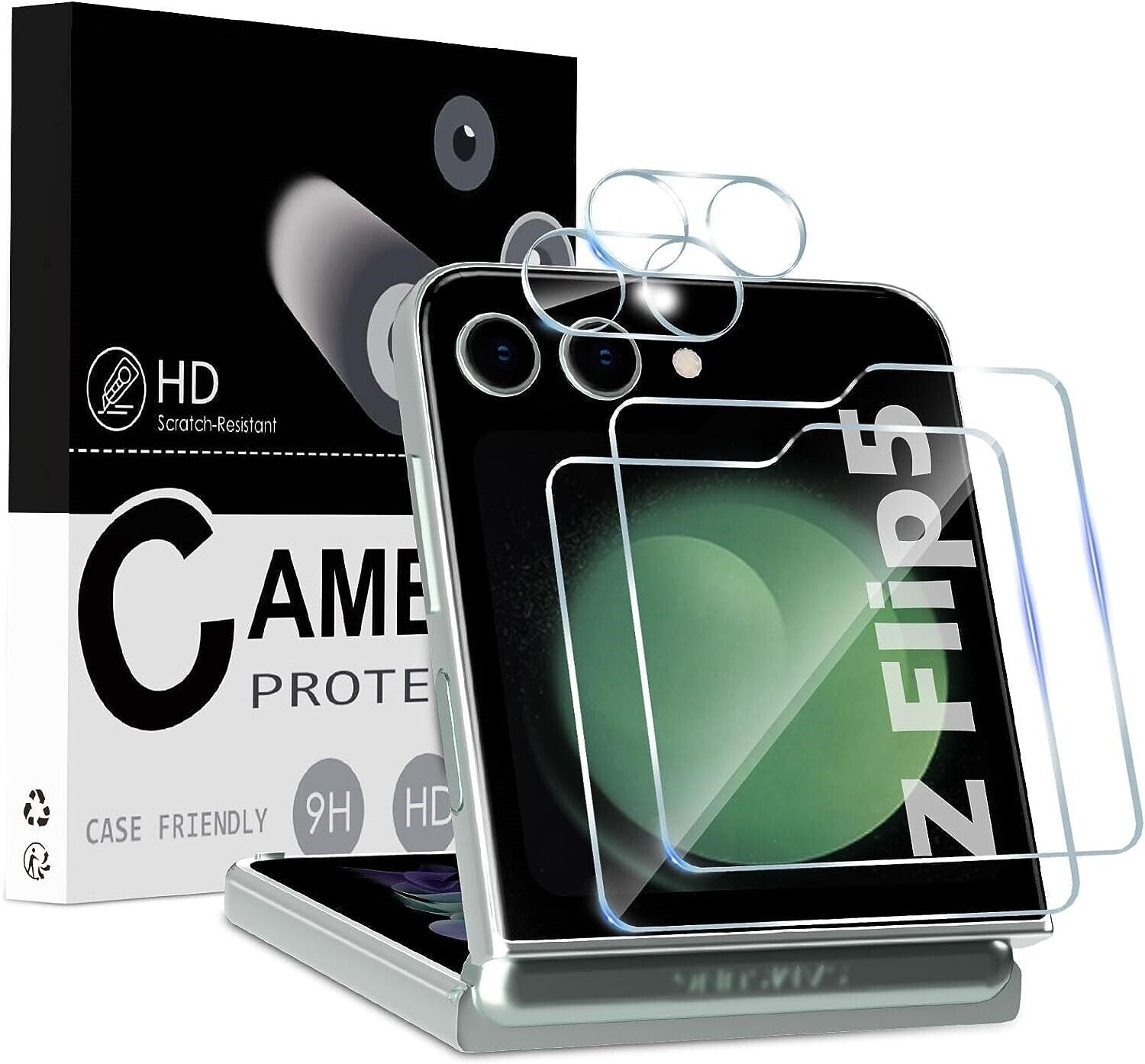 Samsung Galaxy Z Flip 5 Screen Protector & Camera lens